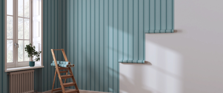 ¿Cómo colocar papel pintado en una pared?