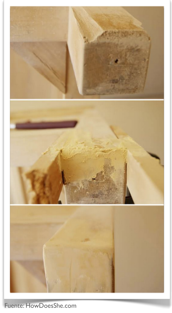 Reparar madera
