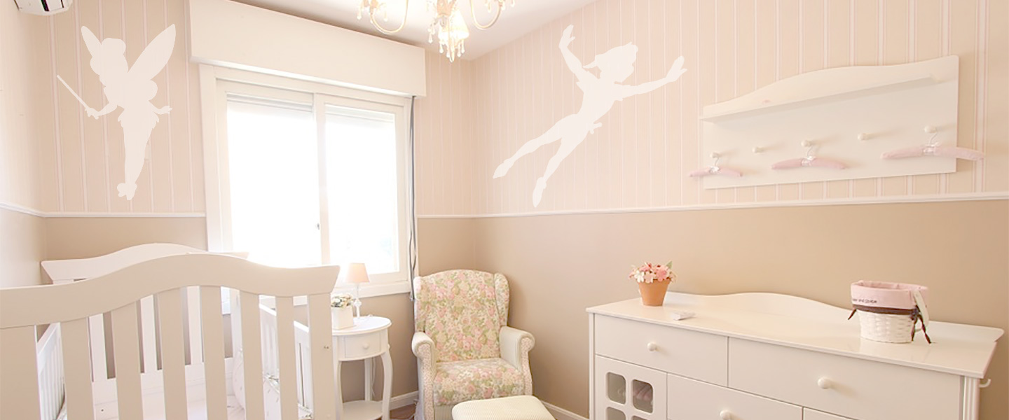 Decora la habitación de los niños con vinilo stencil