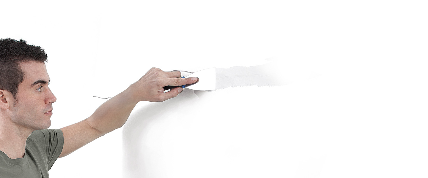 Reparación de grietas y agujeros para NO bricoladores