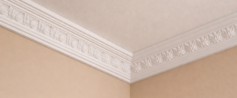Cómo instalar molduras de poliestireno paso a paso