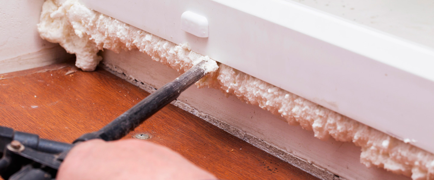 Truco para limpiar restos de espuma de poliuretano