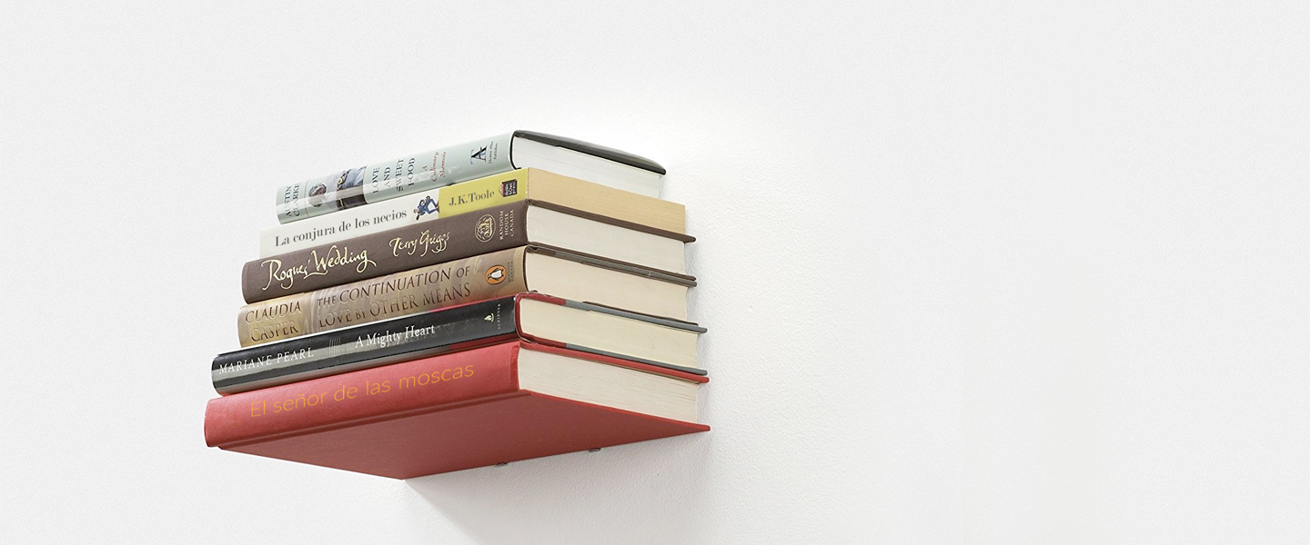 Cómo hacer una balda de libros flotantes