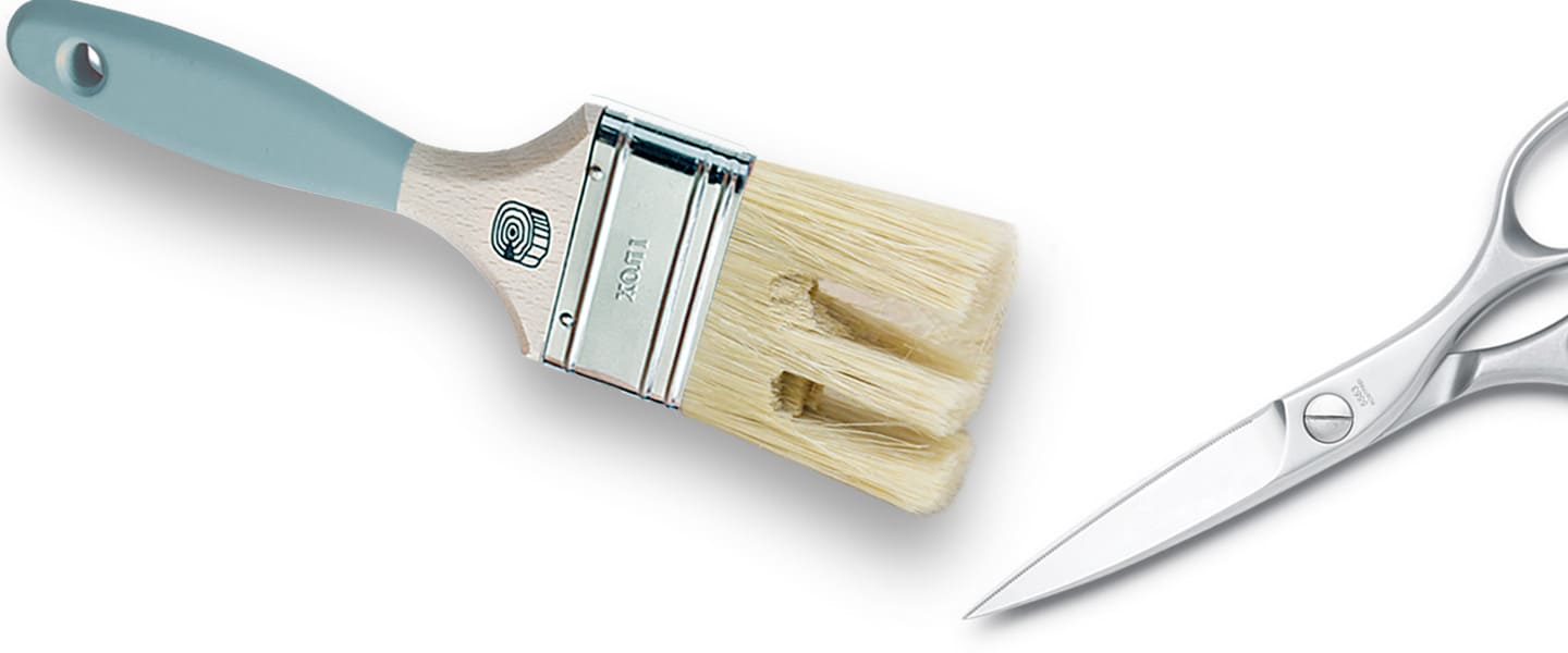 Truco: Pintar imitando vetas de madera