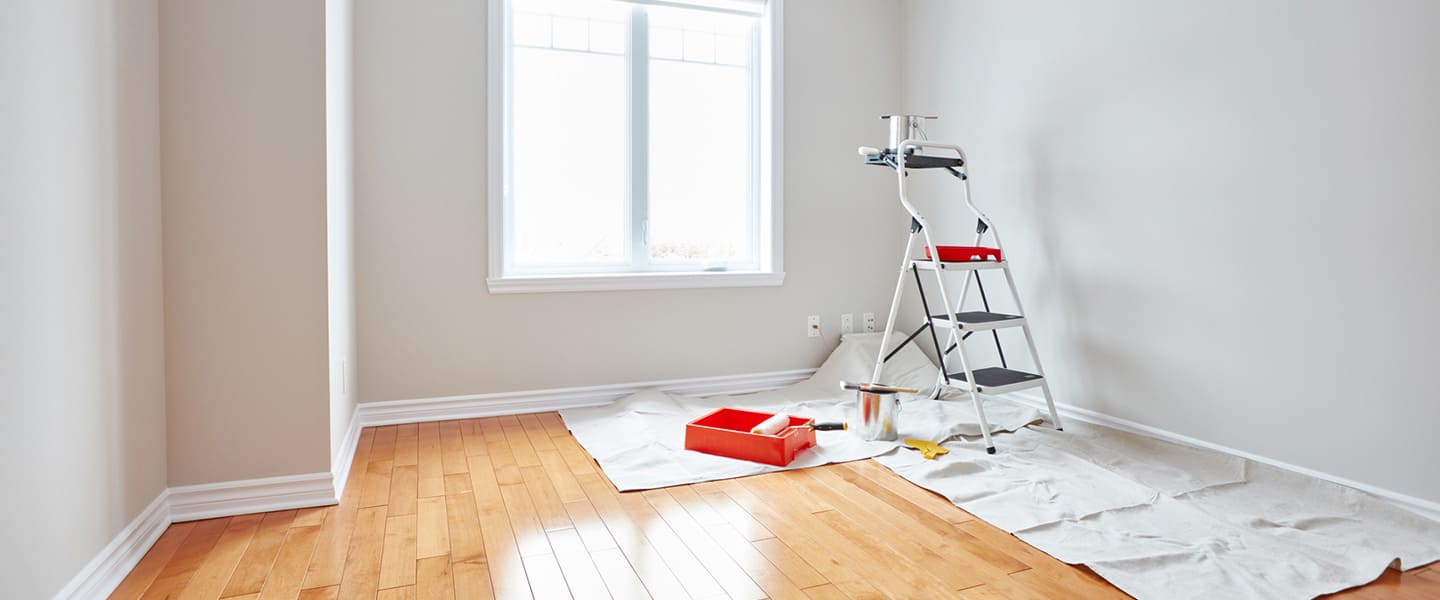 Cosas a tener en cuenta antes de repintar una habitación