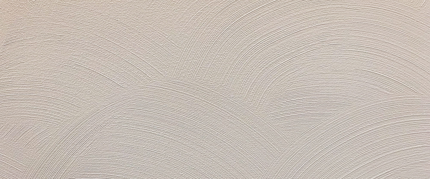 Decoración de paredes con patrones en relieve en forma de ola