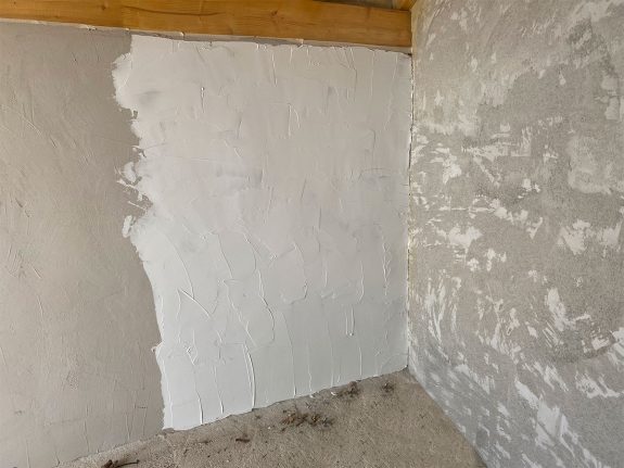 Pared lucida con Extraplas