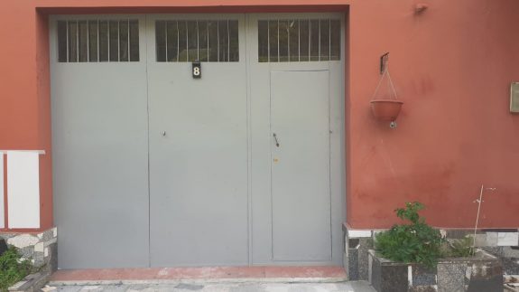 puerta después