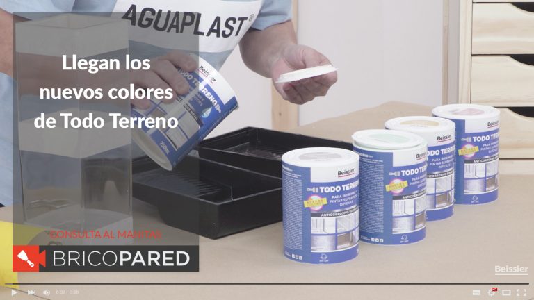 Todo Terreno al Agua, imprescindible en trabajos de decoración