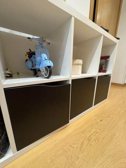 ESTANTERIA MODULAR NEGRA