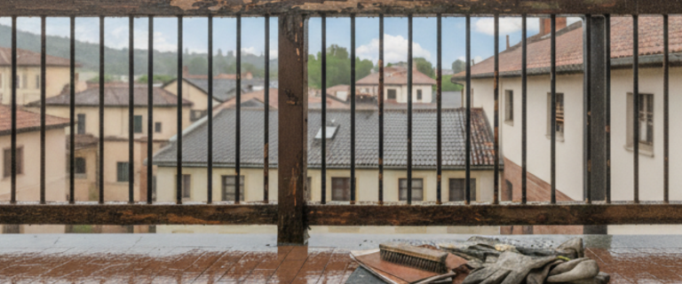 Guía de mantenimiento de barandillas y rejas antes de la temporada de lluvias
