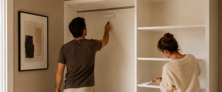 Renovar un armario por dentro: Cómo conseguir más luz y sensación de limpio sin hacer obra