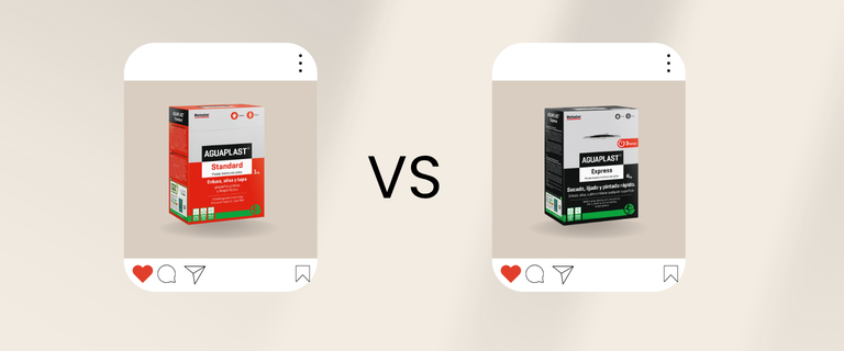 Aguaplast Express VS Aguaplast Standard: cuándo utilizar cada uno